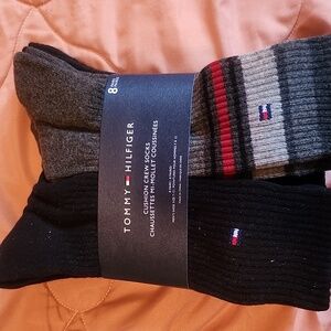 Tommy Hilfiger cushion crew socks 8 pairs